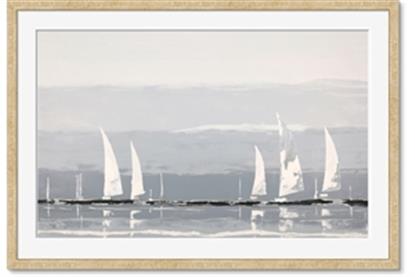 Picture of Silver Sailboats 