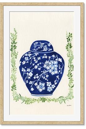 Picture of Blue vase I 