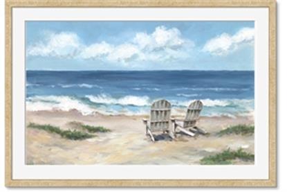 Picture of Chairs on beach