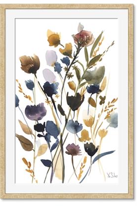 Picture of Hued Blooms I