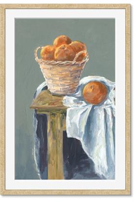 Picture of Basket of Oranges