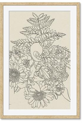 Picture of Sketched Florals