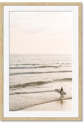 Picture of Surfer on the beach