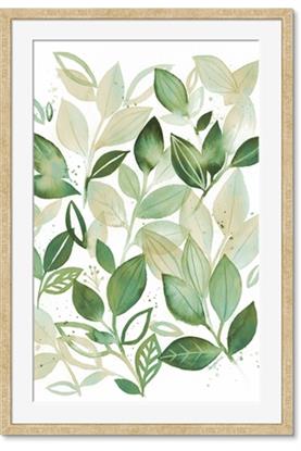 Picture of Watercolor Greens I