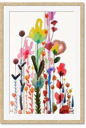 Picture of Eclectic Floral Canvas I