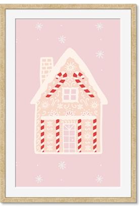 Picture of Pink Gingerbread House