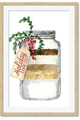 Picture of Holiday Cookies in a Jar