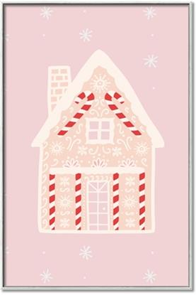 Picture of Pink Gingerbread House