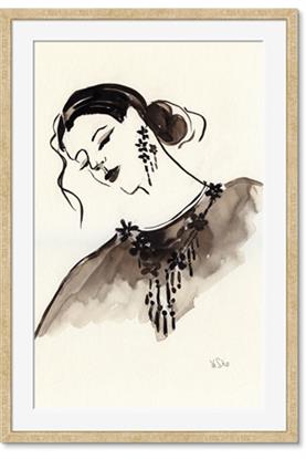 Picture of Feminine Flourish in Ink