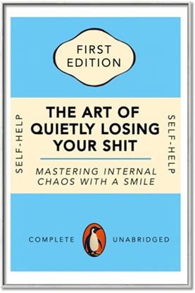 Picture of The Art of Shit Losing Typography Poster