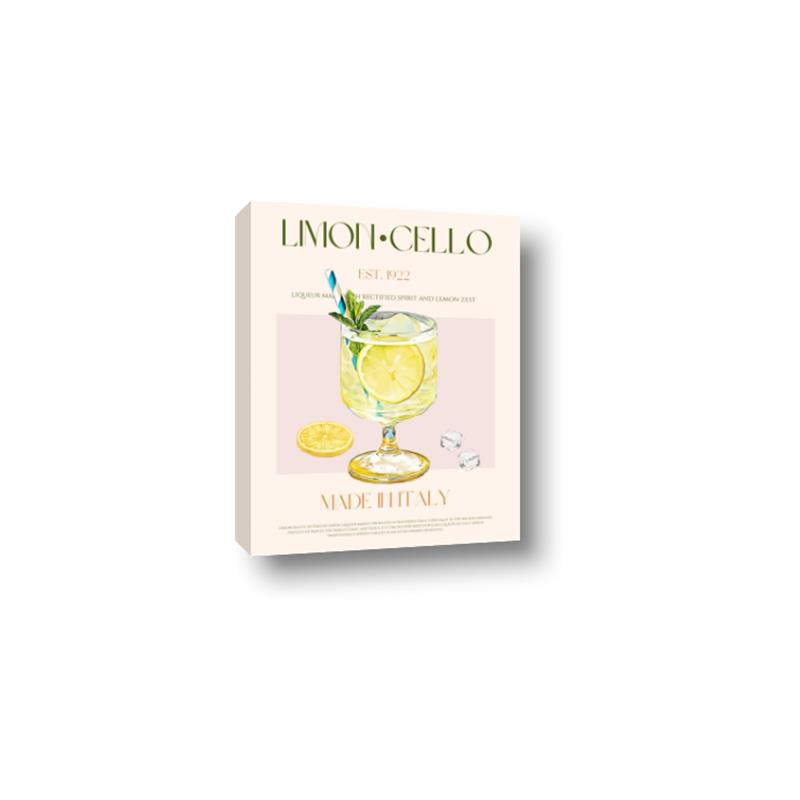 Picture of  Limoncello Drink _GroupedProduct_Rectangle_Portrait_Canvas_