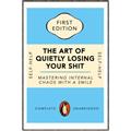 Picture of The Art of Shit Losing Typography Poster _GroupedProduct_Rectangle_Portrait_Canvas_Framed_