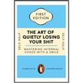 Picture of The Art of Shit Losing Typography Poster _GroupedProduct_Rectangle_Portrait_Canvas_Framed_