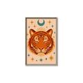 Picture of The third eye tiger _GroupedProduct_Rectangle_Portrait_Canvas_Framed_