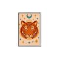 Picture of The third eye tiger _GroupedProduct_Rectangle_Portrait_Canvas_Framed_