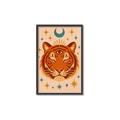 Picture of The third eye tiger _GroupedProduct_Rectangle_Portrait_Canvas_Framed_