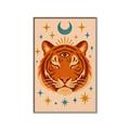 Picture of The third eye tiger _GroupedProduct_Rectangle_Portrait_Canvas_Framed_