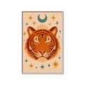 Picture of The third eye tiger _GroupedProduct_Rectangle_Portrait_Canvas_Framed_