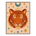 Picture of The third eye tiger _GroupedProduct_Rectangle_Portrait_Canvas_Framed_