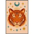 Picture of The third eye tiger _GroupedProduct_Rectangle_Portrait_Canvas_Framed_