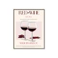 Picture of Red Wine  _GroupedProduct_Rectangle_Portrait_Canvas_Framed_