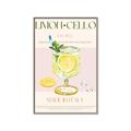 Picture of  Limoncello Drink _GroupedProduct_Rectangle_Portrait_Canvas_Framed_