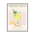 Picture of  Limoncello Drink _GroupedProduct_Rectangle_Portrait_Canvas_Framed_
