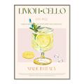 Picture of  Limoncello Drink _GroupedProduct_Rectangle_Portrait_Canvas_Framed_