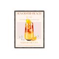 Picture of Sex on the Beach Drink _GroupedProduct_Rectangle_Portrait_Canvas_Framed_