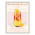 Picture of Sex on the Beach Drink _GroupedProduct_Rectangle_Portrait_Canvas_Framed_