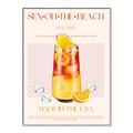 Picture of Sex on the Beach Drink _GroupedProduct_Rectangle_Portrait_Canvas_Framed_