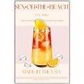 Picture of Sex on the Beach Drink _GroupedProduct_Rectangle_Portrait_Canvas_Framed_