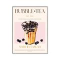 Picture of Taiwanese Bubble Tea _GroupedProduct_Rectangle_Portrait_Canvas_Framed_