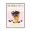 Picture of Taiwanese Bubble Tea _GroupedProduct_Rectangle_Portrait_Canvas_Framed_