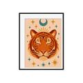 Picture of The third eye tiger _GroupedProduct_Rectangle_Portrait_Framed_Matted_