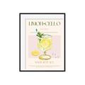 Picture of  Limoncello Drink _GroupedProduct_Rectangle_Portrait_Framed_Matted_