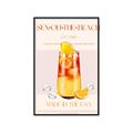 Picture of Sex on the Beach Drink _GroupedProduct_Rectangle_Portrait_Framed_Matted_