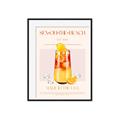 Picture of Sex on the Beach Drink _GroupedProduct_Rectangle_Portrait_Framed_Matted_