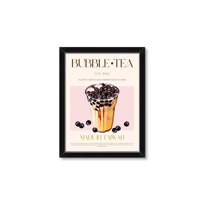 Picture of Taiwanese Bubble Tea _GroupedProduct_Rectangle_Portrait_Framed_Matted_