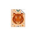 Picture of The third eye tiger _GroupedProduct_Rectangle_Portrait_Unframed_Print_Only_