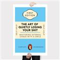 Picture of The Art of Shit Losing Typography Poster _GroupedProduct_Rectangle_Portrait_Canvas_