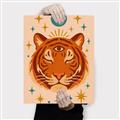 Picture of The third eye tiger _GroupedProduct_Rectangle_Portrait_Canvas_