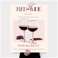 Picture of Red Wine  _GroupedProduct_Rectangle_Portrait_Canvas_