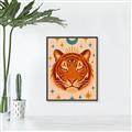 Picture of The third eye tiger _GroupedProduct_Rectangle_Portrait_Canvas_Framed_