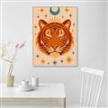 Picture of The third eye tiger _GroupedProduct_Rectangle_Portrait_Canvas_Framed_