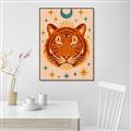 Picture of The third eye tiger _GroupedProduct_Rectangle_Portrait_Canvas_Framed_