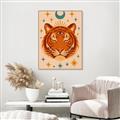Picture of The third eye tiger _GroupedProduct_Rectangle_Portrait_Canvas_Framed_