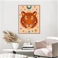 Picture of The third eye tiger _GroupedProduct_Rectangle_Portrait_Canvas_Framed_