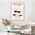 Picture of Red Wine  _GroupedProduct_Rectangle_Portrait_Canvas_Framed_