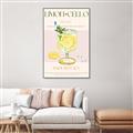 Picture of  Limoncello Drink _GroupedProduct_Rectangle_Portrait_Canvas_Framed_